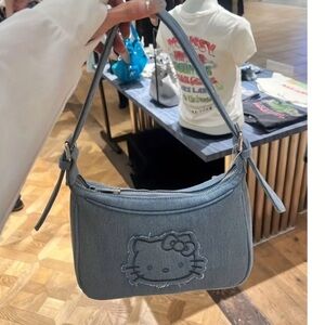 Denim Hello Kitty Purse, Denim Hello Kitty Bag
